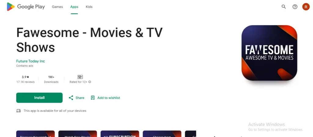 Fawesome – Fast & Free Movies