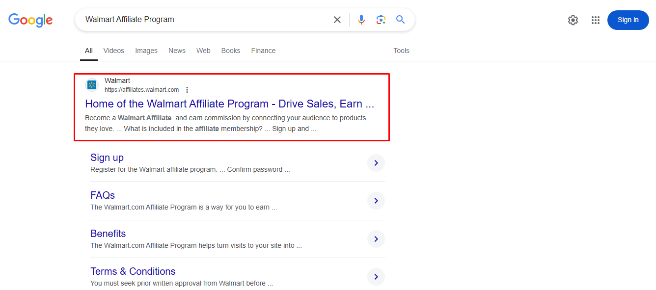 Walmart Affiliate Program Sign up Guide