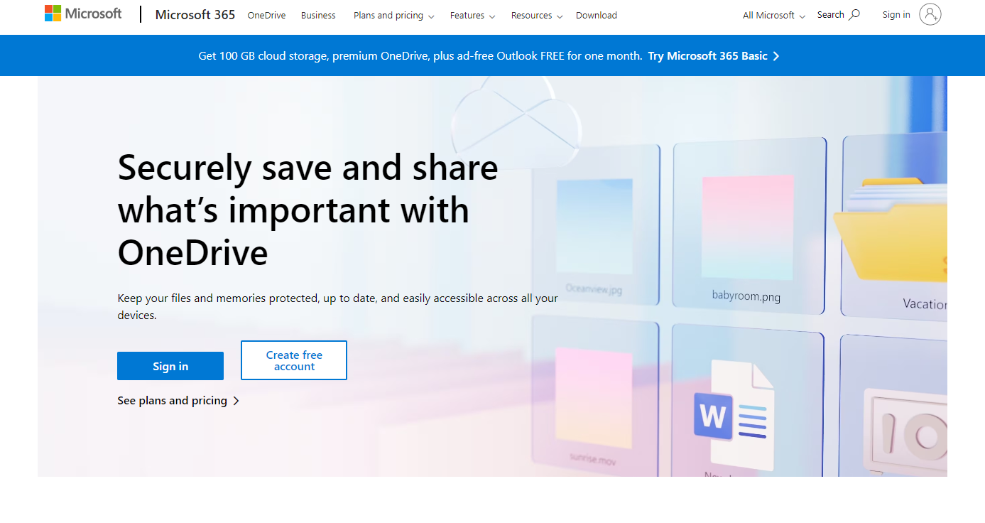 Microsoft OneDrive