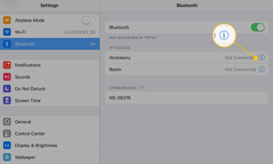 My Devices section inside