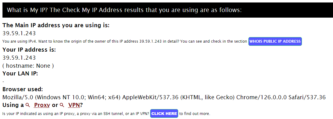 Guide to Check Your IP Address on IPSaya