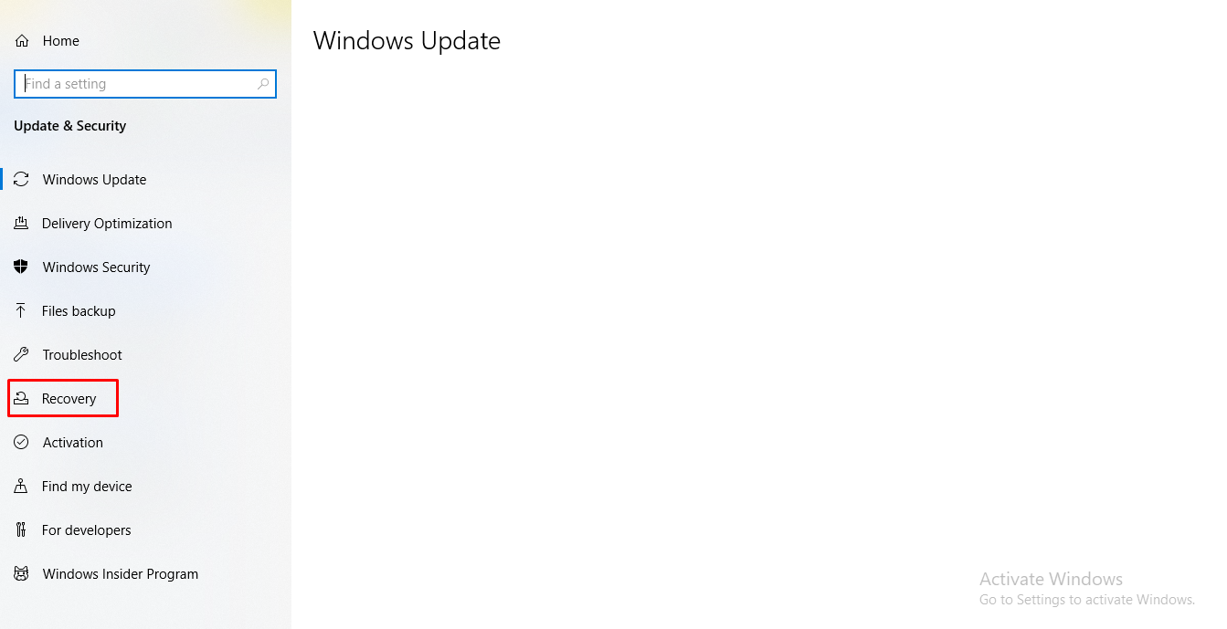 click Recovery