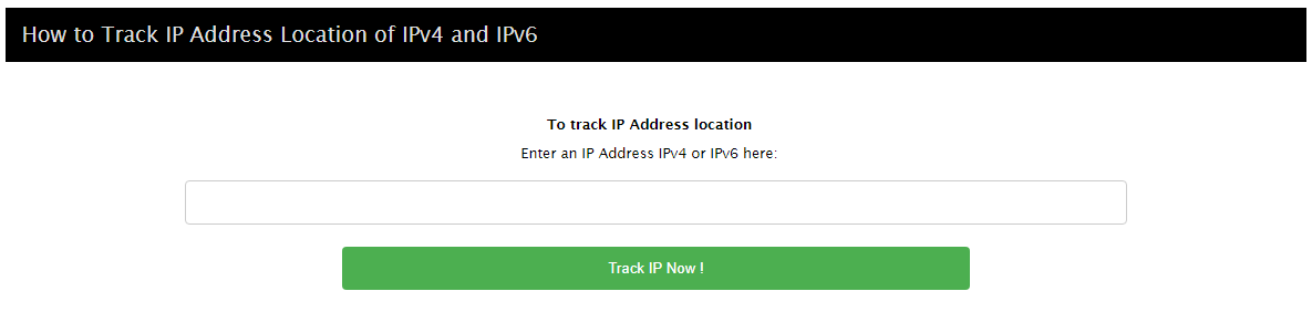 IP Tracker