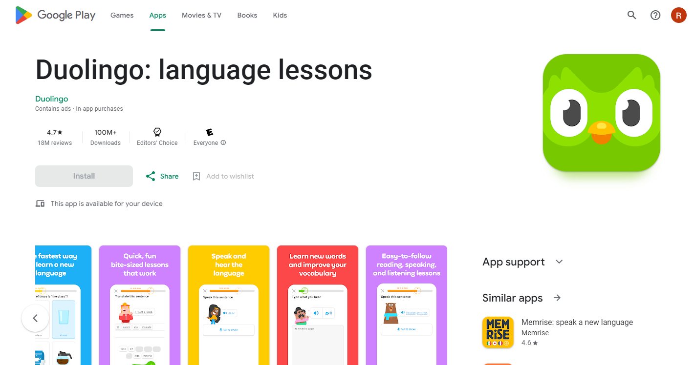  Duolingo