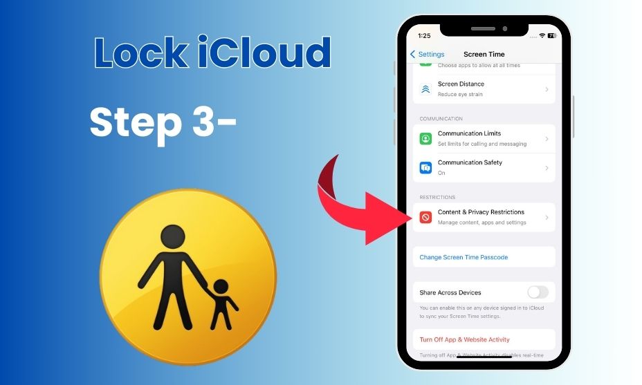 Navigate to Content & Privacy Restrictions