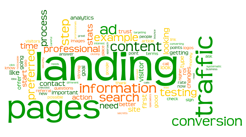 landing page