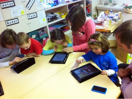 iPads used in classrooms