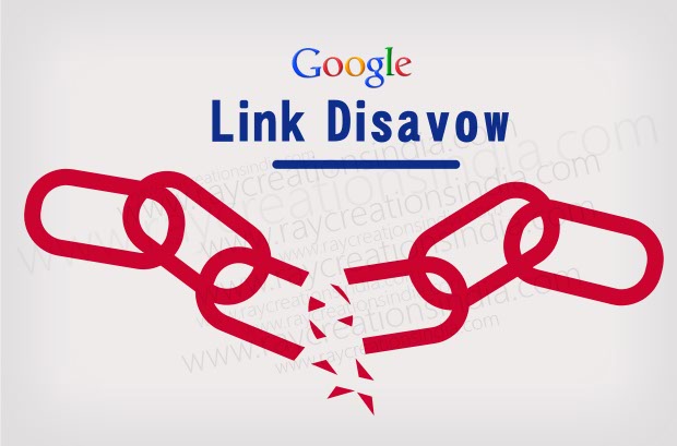 disavowing links