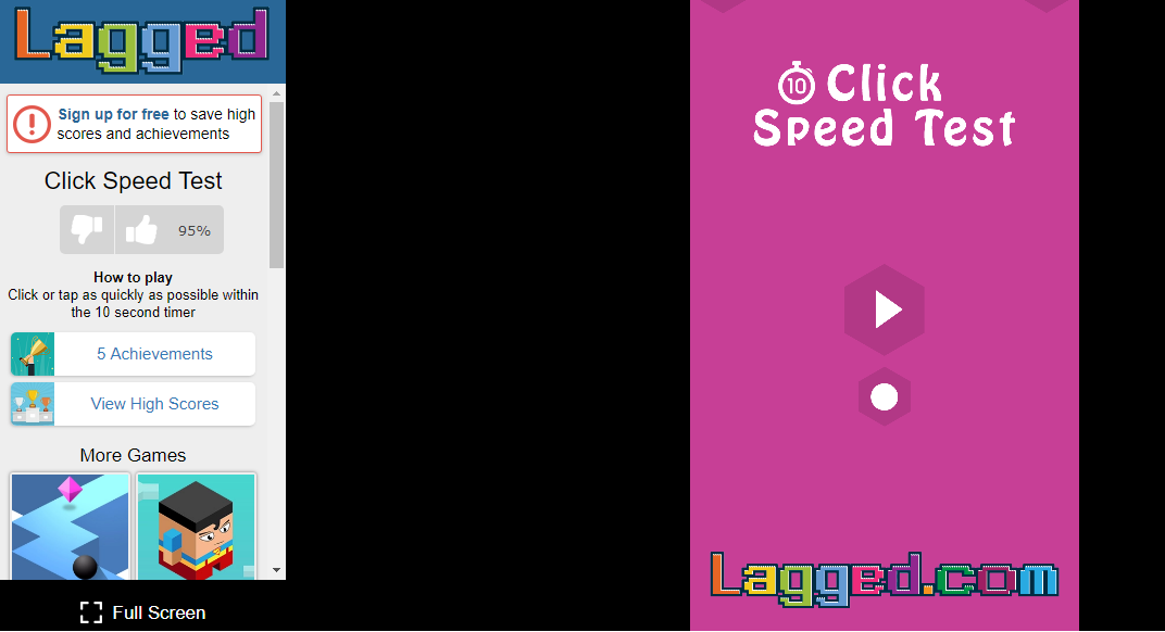 clicks persecond clicks persecond