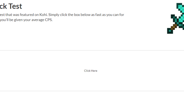 Kohi click - Test your click speed