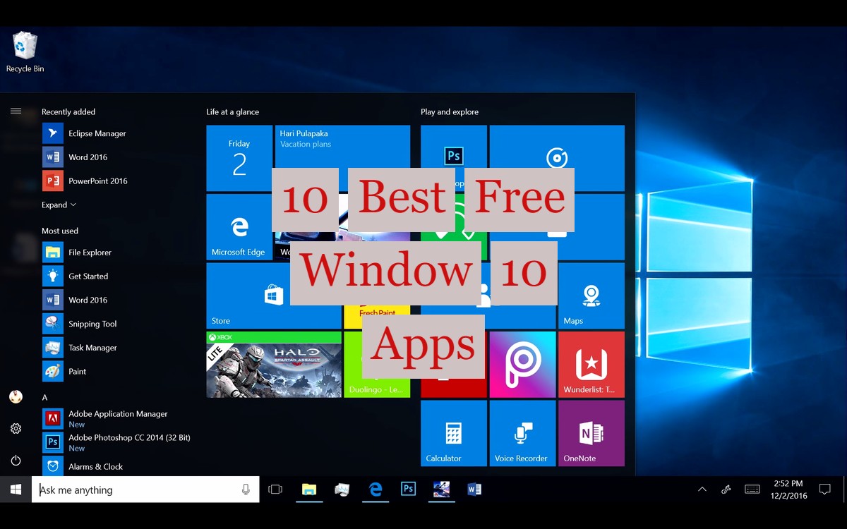 free app for windows 10 pro download