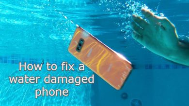 How to fix a water damaged phone