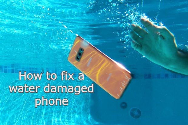 How to fix a water damaged phone
