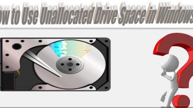 a complete guide telling how to use unallocated space in Windows