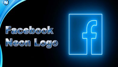 Facebook Neon Logo