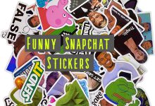 funny Snapchat stickers