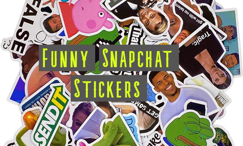 funny Snapchat stickers