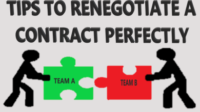 Tips to renegotiate a contract