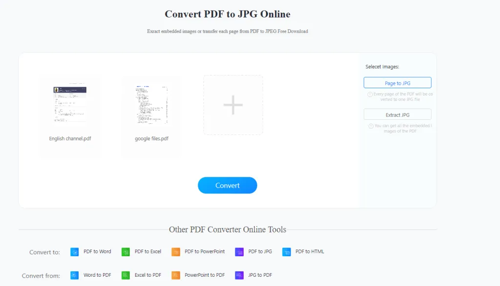 Drag and Drop the PDF