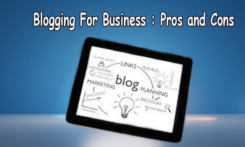 Blogging for Business