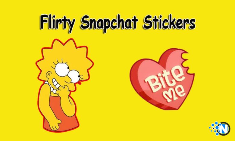 Flirty Snapchat Stickers