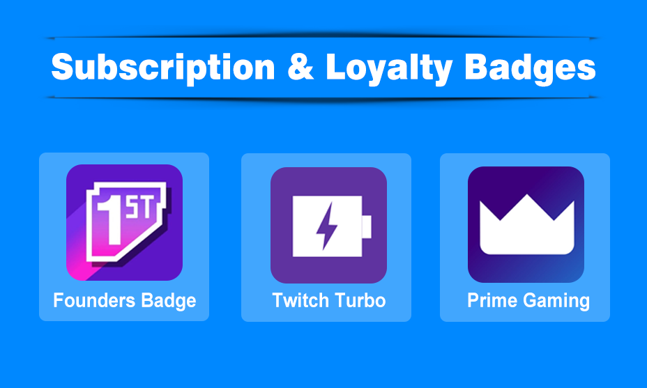 Subscription & Loyalty Badges on Twitch