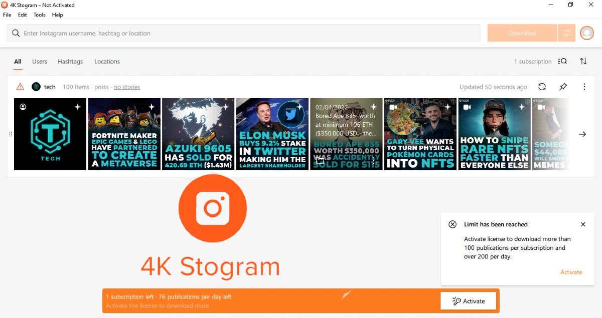 4K Stogram