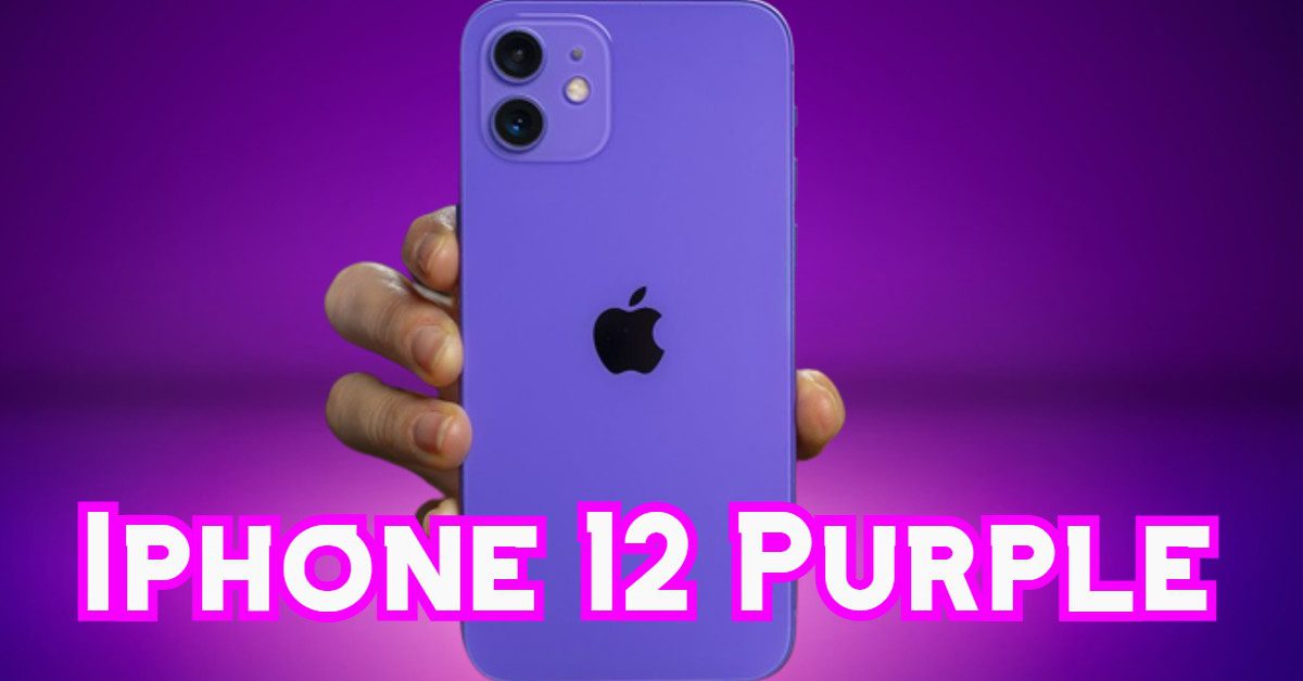 iPhone 12 Purple