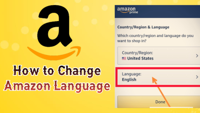 How to Change Amazon Language