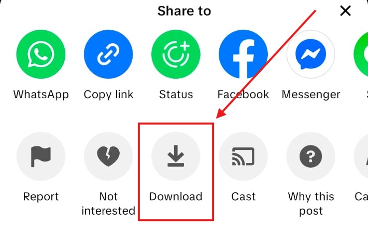 Screenshot showing the option for download tiktok videos by nogenTech