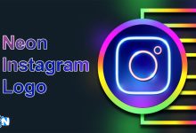 Neon Instagram Logo