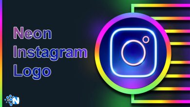 Neon Instagram Logo