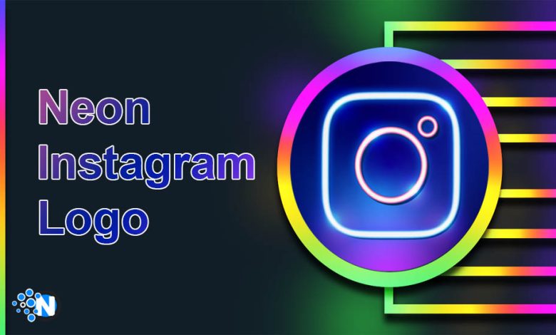 Neon Instagram Logo