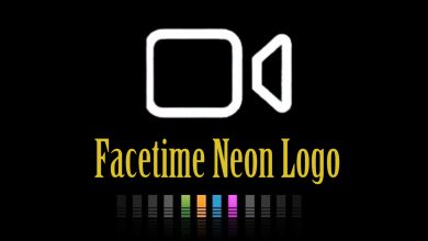 facetime neon logo