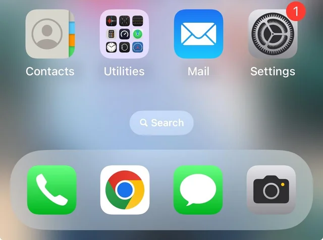 Go to settings