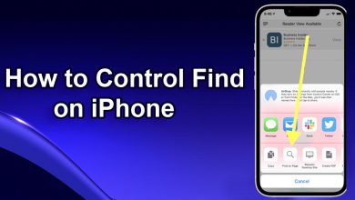 How To Control Find on iPhone