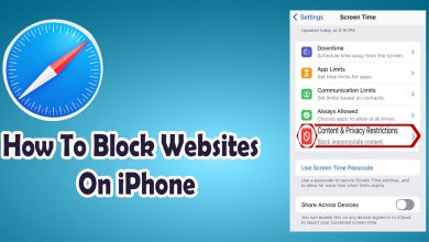How To Block Websites On iPhone