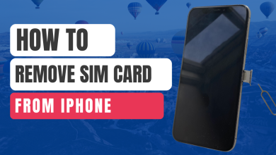 How To Remove Sim Card From iPhone