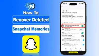 How to Recover Deleted Snapchat Memories