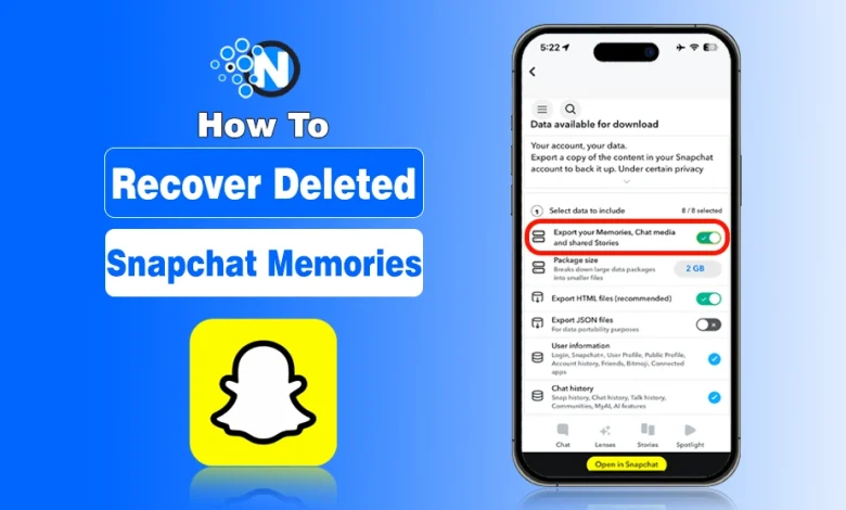 How to Recover Deleted Snapchat Memories