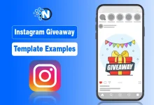 Instagram giveaway template examples for boosting followers and engagement