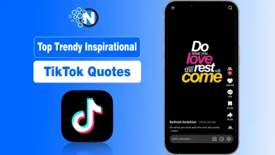 Top trendy inspirational TikTok quotes shown on a phone screen with viral engagement stats