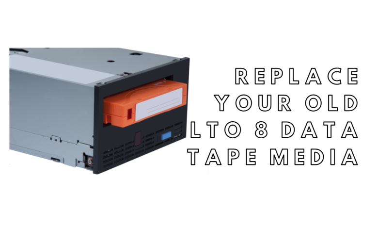 Replace Your Old LTO 8 Data Tape Media