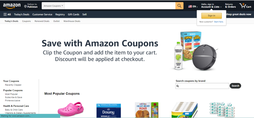 Amazon Coupons