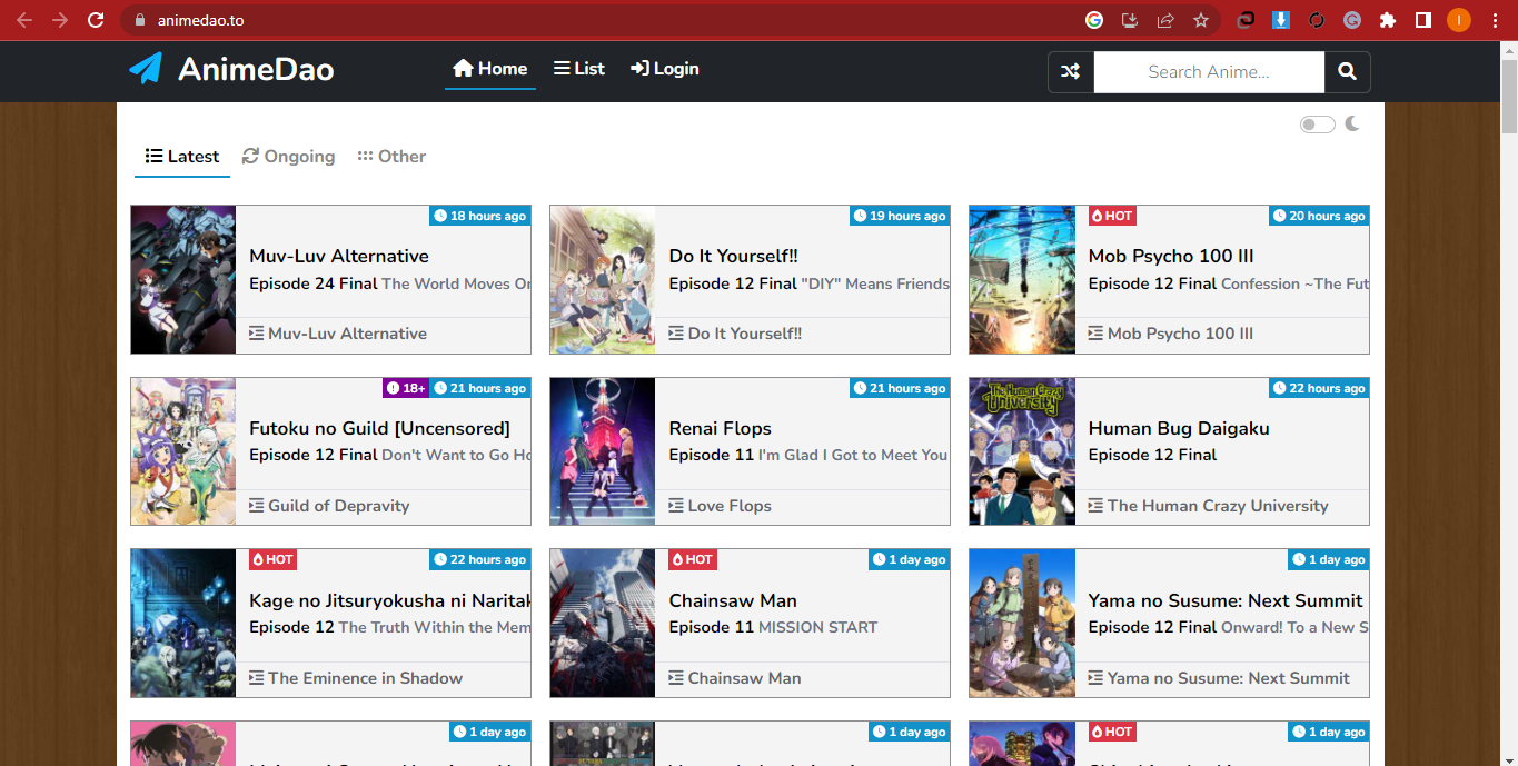 AnimeDao Find New Movies and Show Anime to Watch AnimeDao Find New Movies and Show Anime to Watch