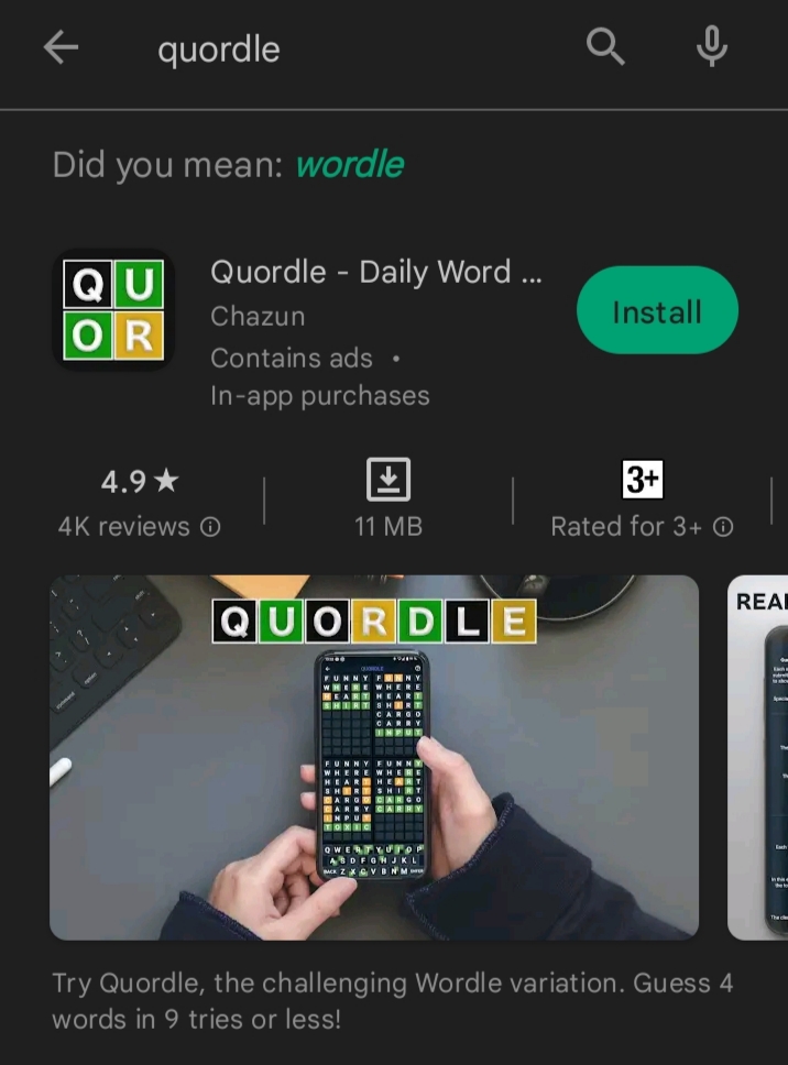 Quordle App
