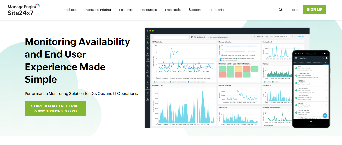 10 Website Performance Monitoring Tools