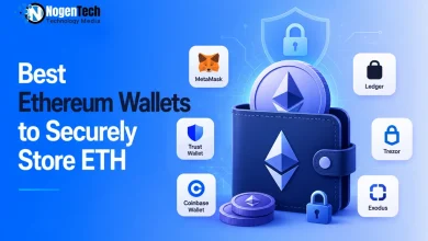 Best Ethereum wallets banner for NogenTech.