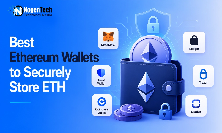 Best Ethereum wallets banner for NogenTech.