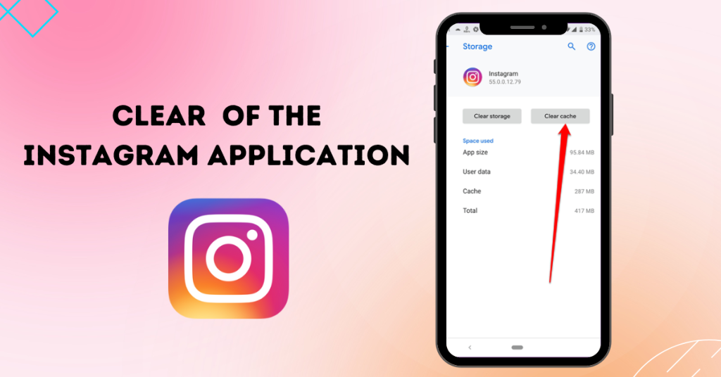 Clear The Cache And Data Of the Instagram Application